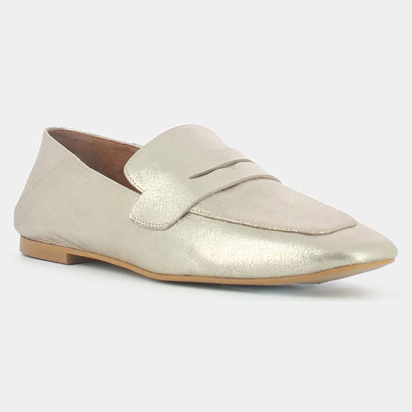 Jonak Mocassins en Cuir Marcusi platine