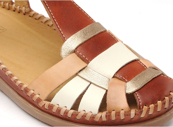 Pikolinos nu pieds plats femme 0965 marron
