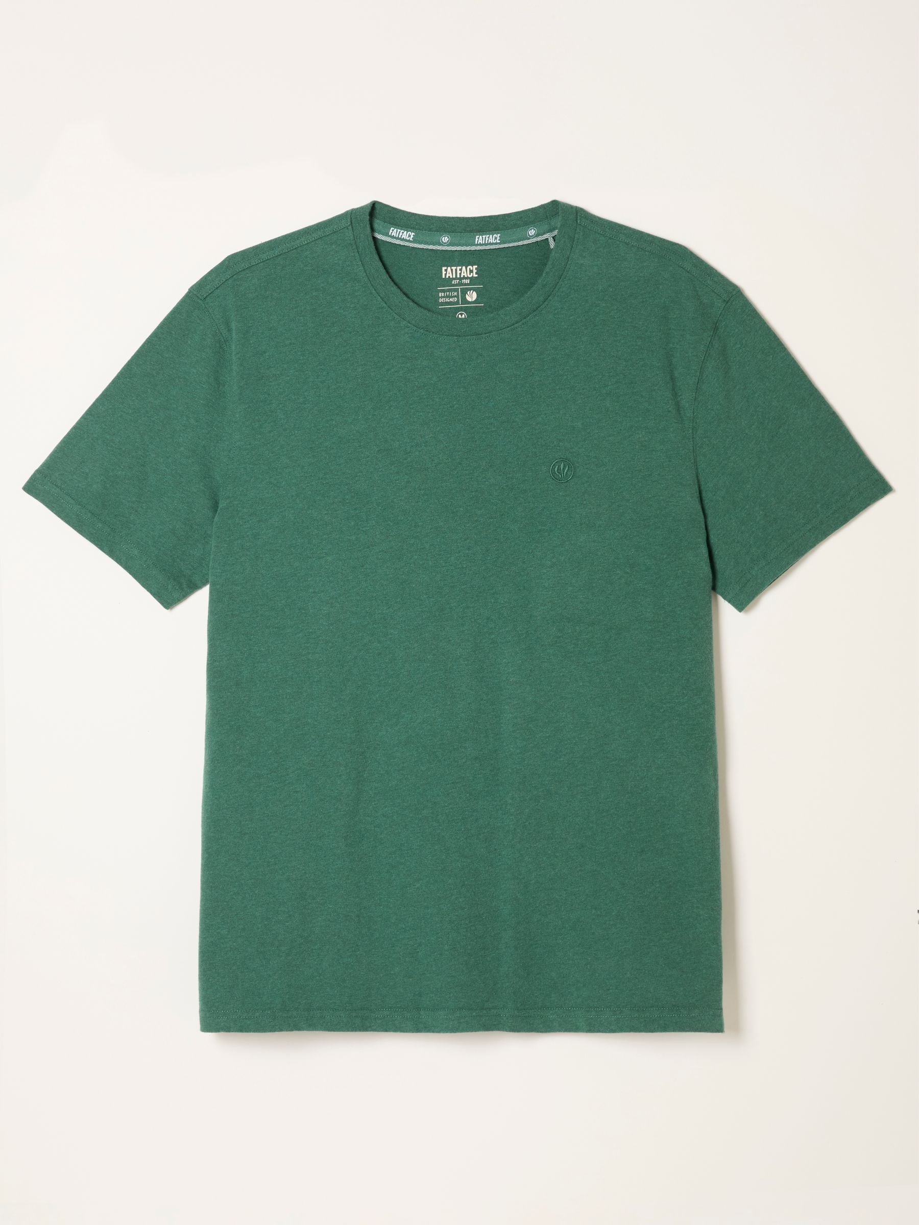 Medium groen - FatFace T-shirt met korte mouwen