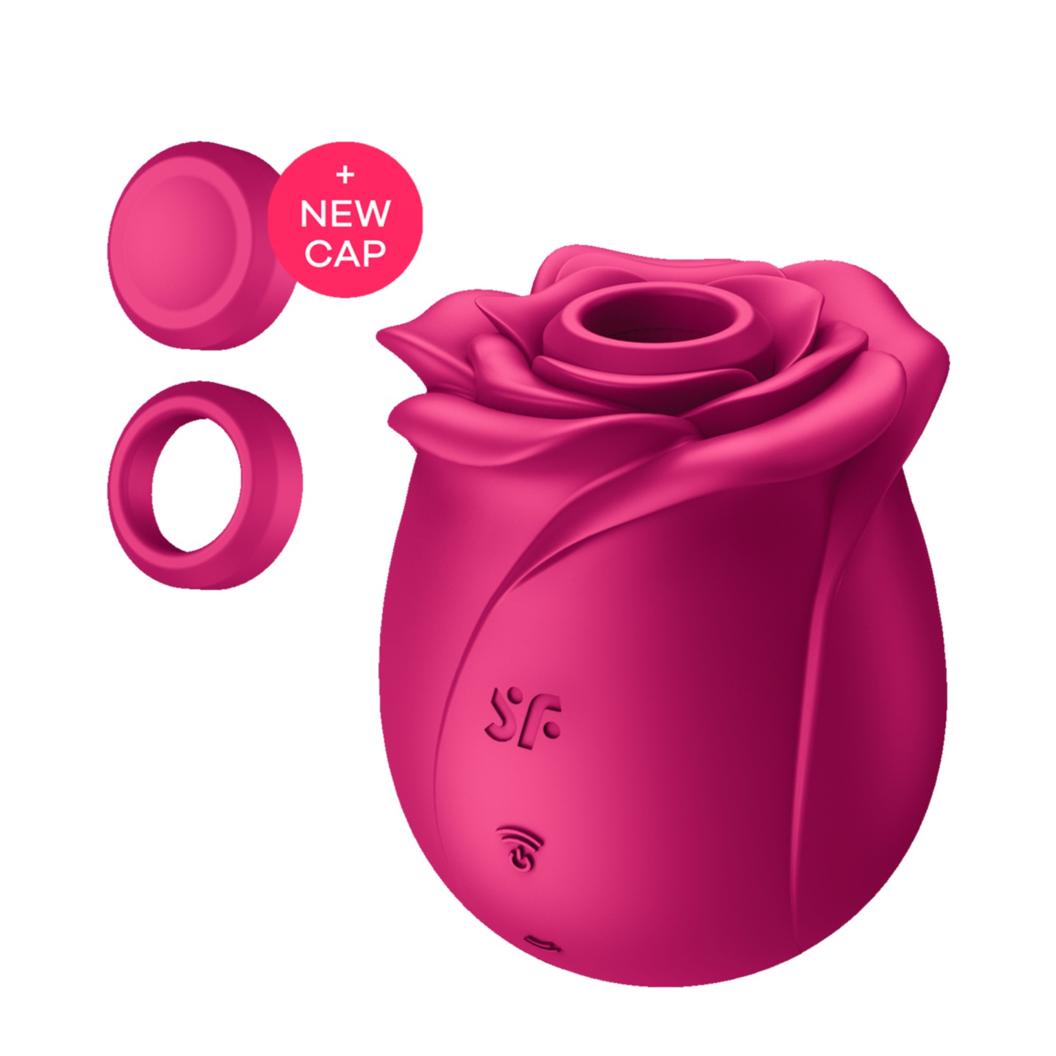 Pro 2 Classic Blossom Druckwellen Vibrator (4061504065854) - Rot