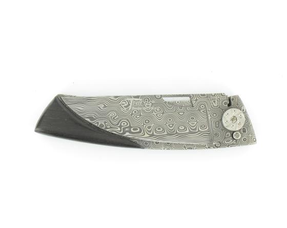 Le Thiers Damas Ebène Couteau de poche Le Thiers par Fontenille Pataud