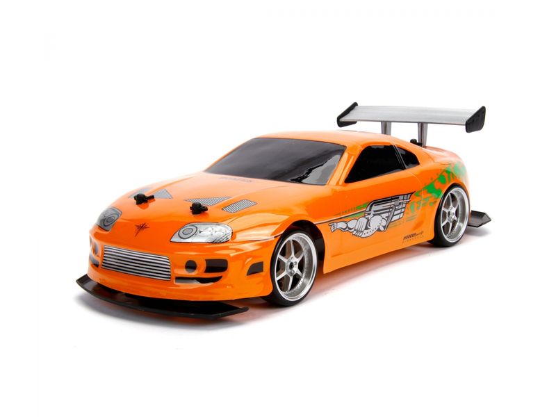 Jada Toys Toyota Supra MK4 Fast & Furious RTR, 1:10 Ferngesteuertes Auto aus Fast & Furious «Brian's 1995 Toyota Supra»