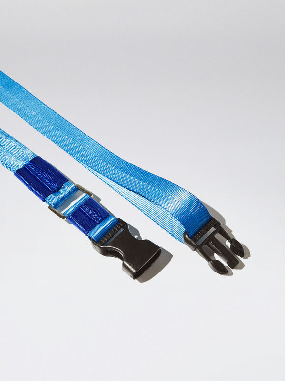 Guia personalizável para cães - Azul