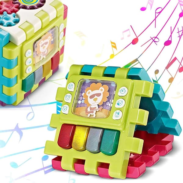 Pedagogisk lekekube med melodi Ricokids 781700