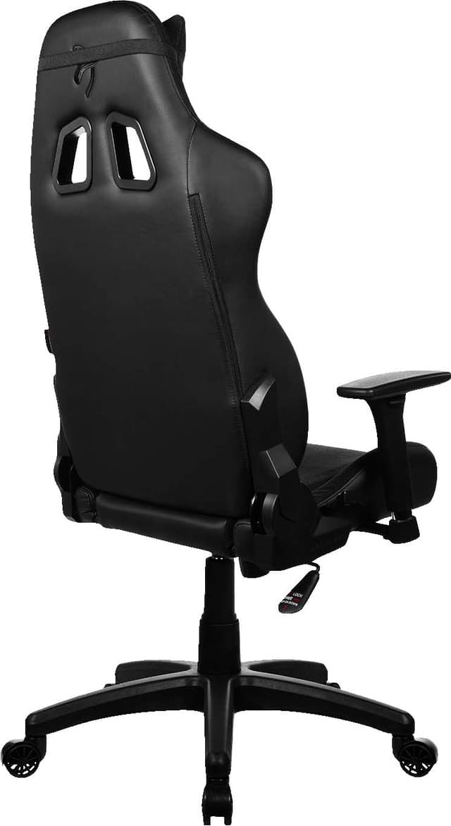 Arozzi Avanti SoftFabric gamingstol (pure black)