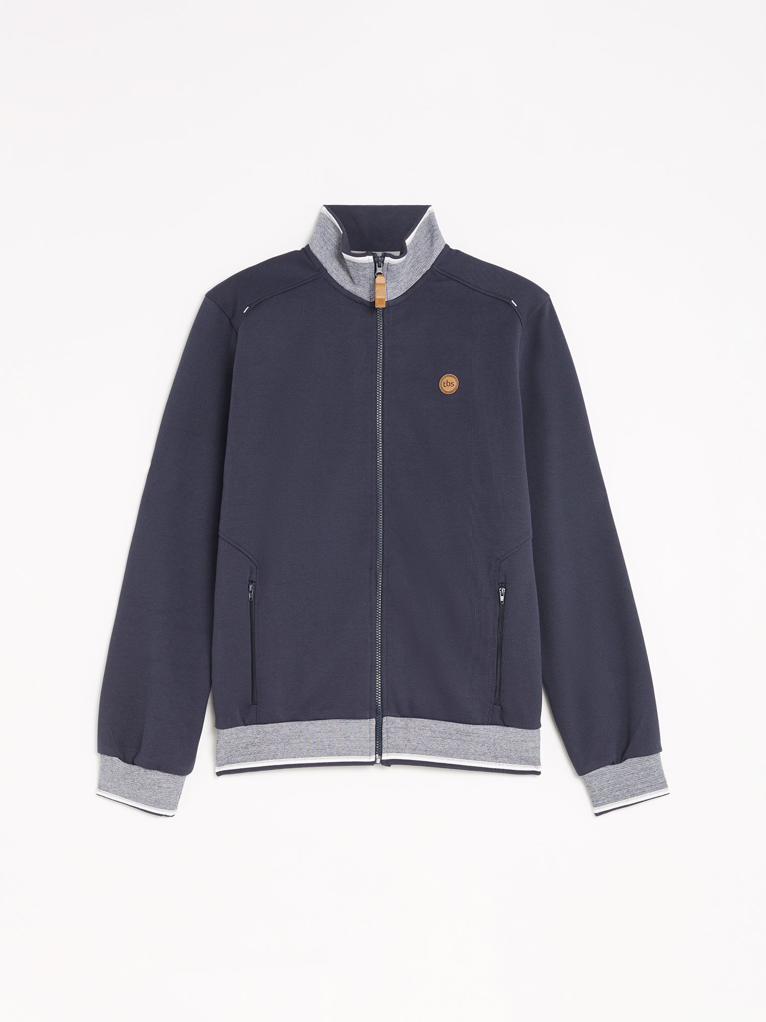 Gilet Homme Zippé Marine