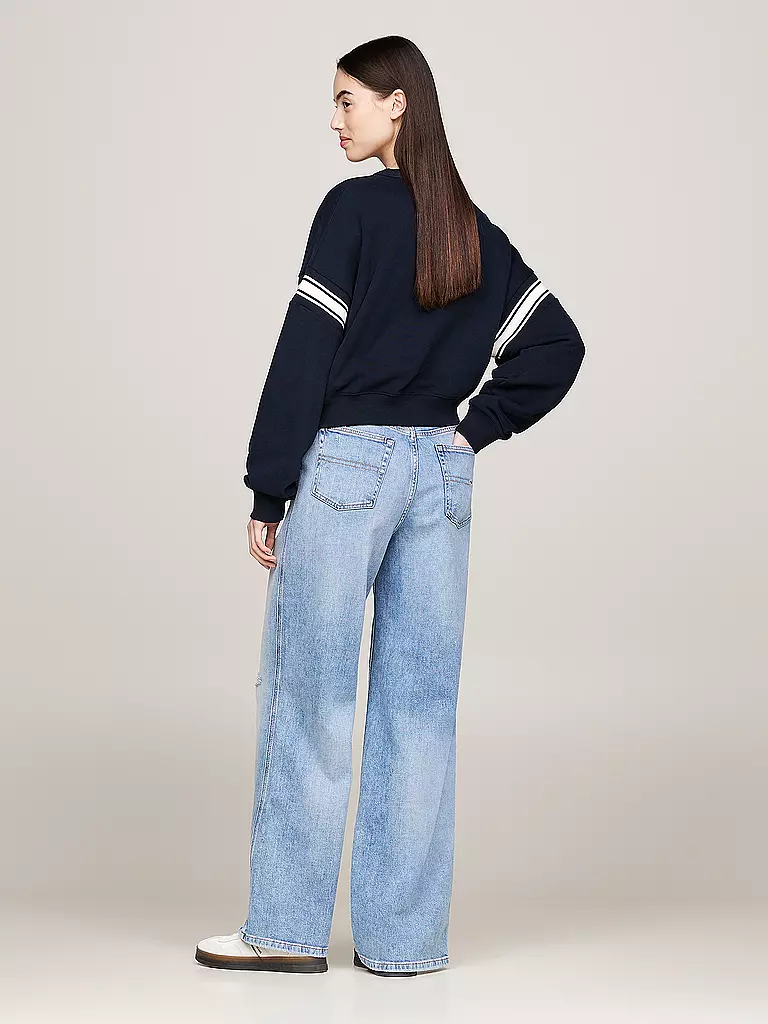 TOMMY JEANS Sweater dunkelblau