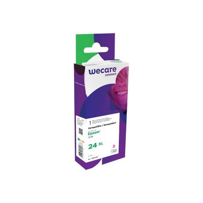 Cartouche compatible Epson 24XL Eléphant - magenta clair - Wecare