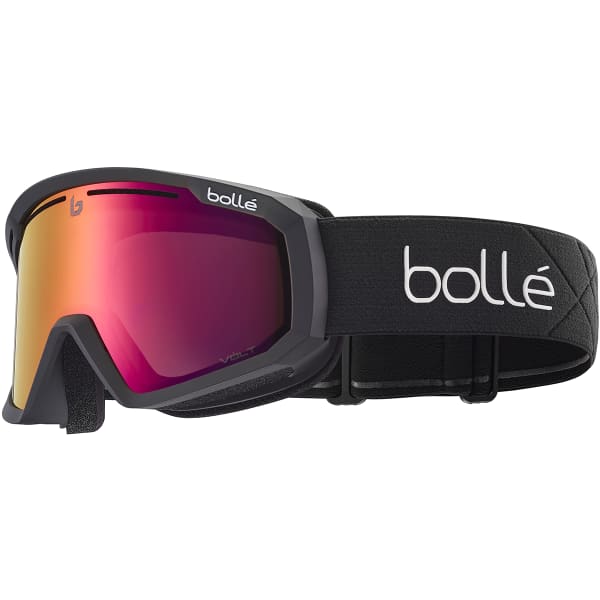 Masque de ski BOLLE Y7 OTG BLACK MATTE - VOLT RUBY CAT 2 BLACK MATTE