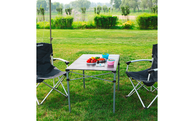 KingCamp Compact Folding Table aufrollbarer Campingtisch für 4 Personen