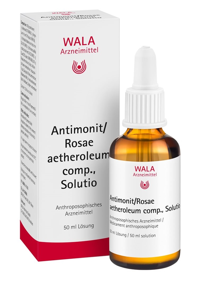 WALA Antimonit/Rosae aetheroleum Äth/Öl comp. Solutio 50 ml