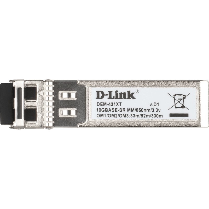 D-Link DEM-431XT module émetteur-récepteur de réseau Fibre optique 10000 Mbit/s SFP+