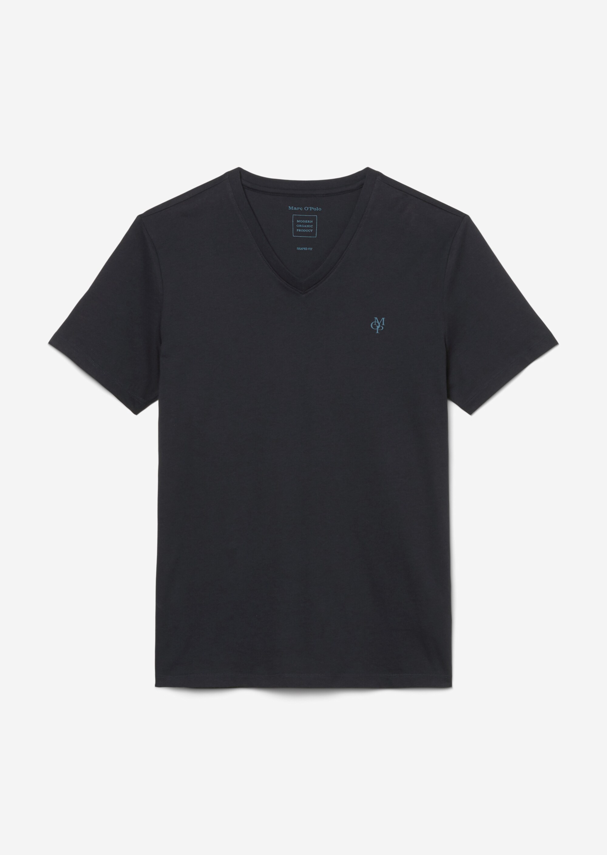 V-Neck-T-Shirt regular aus reinem Organic Cotton