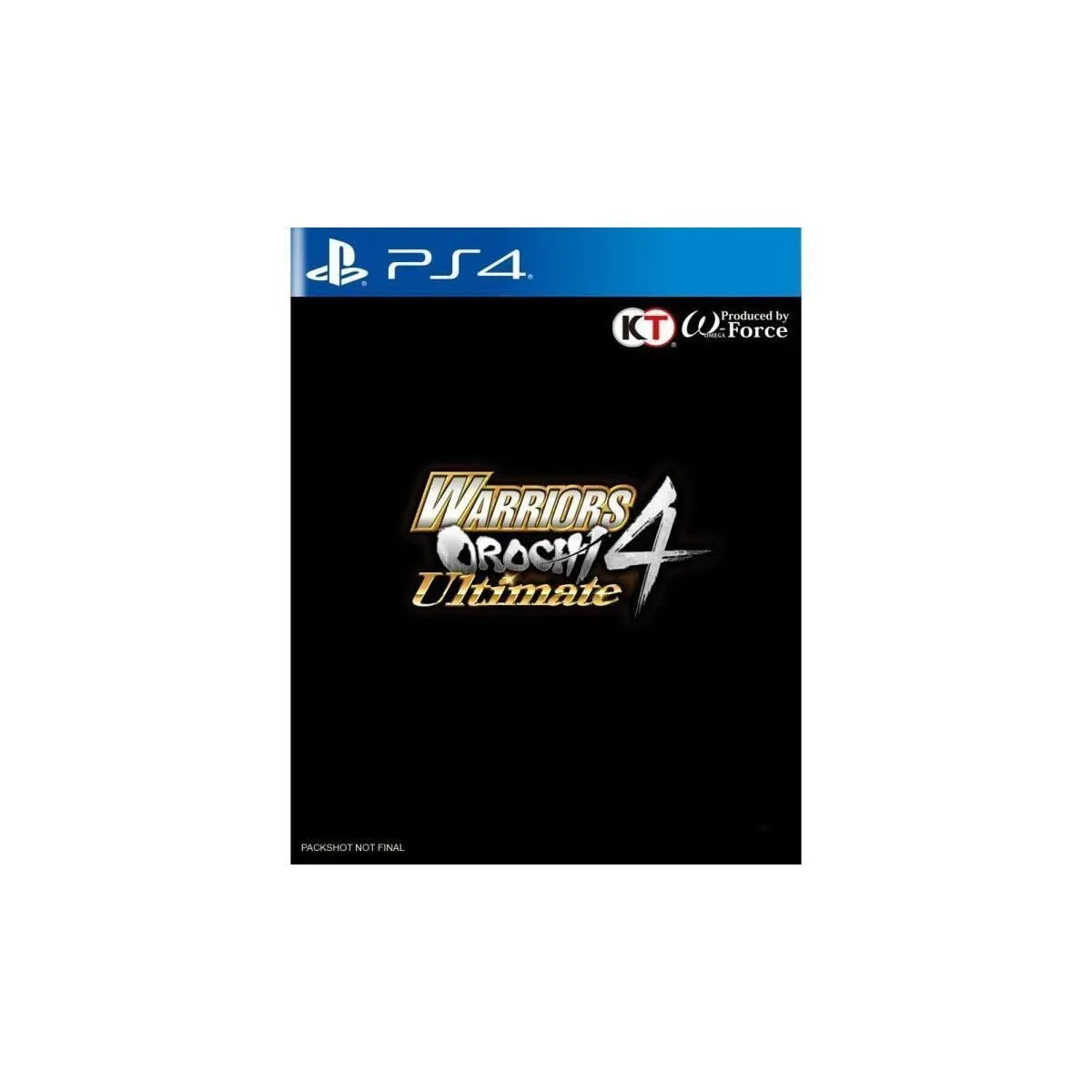 Koei Co. Ltd. Koei Warriors Orochi 4 Ultimate - Jeu PS4