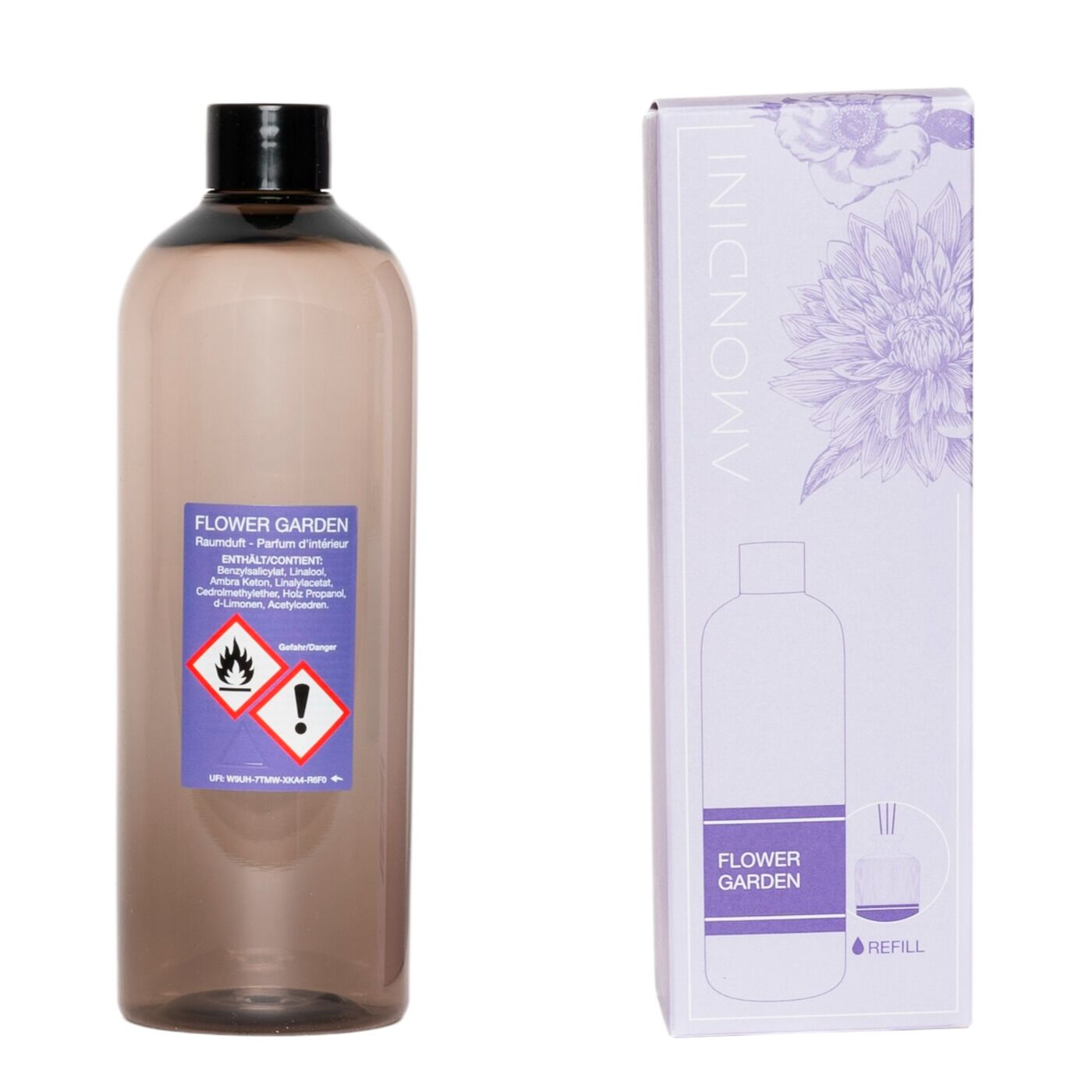 AmondiniRaumduft Nachfüller «Flower Garden» 500 ml