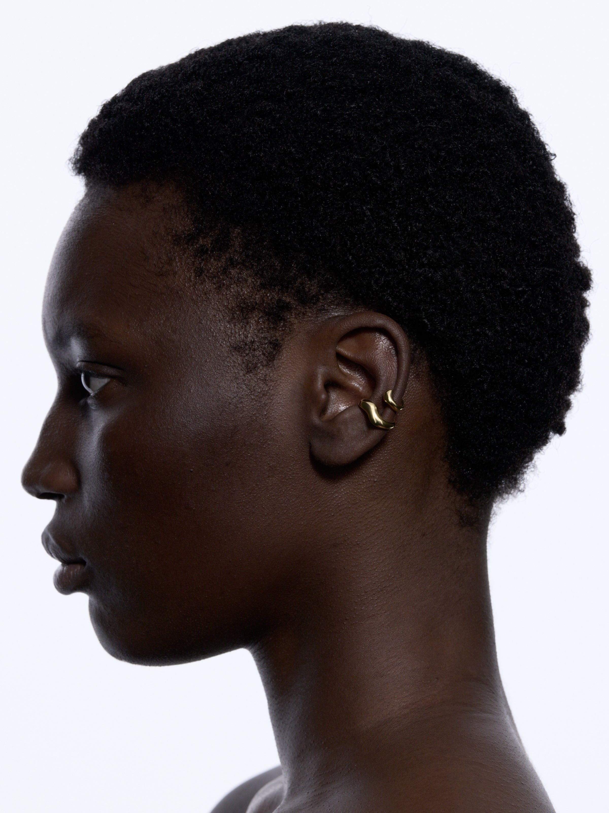 Maria Black  Sagene Ear Cuff - forgyldt