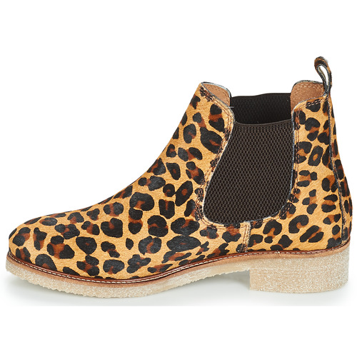 Bensimon - BOOTS CREPE - Léopard