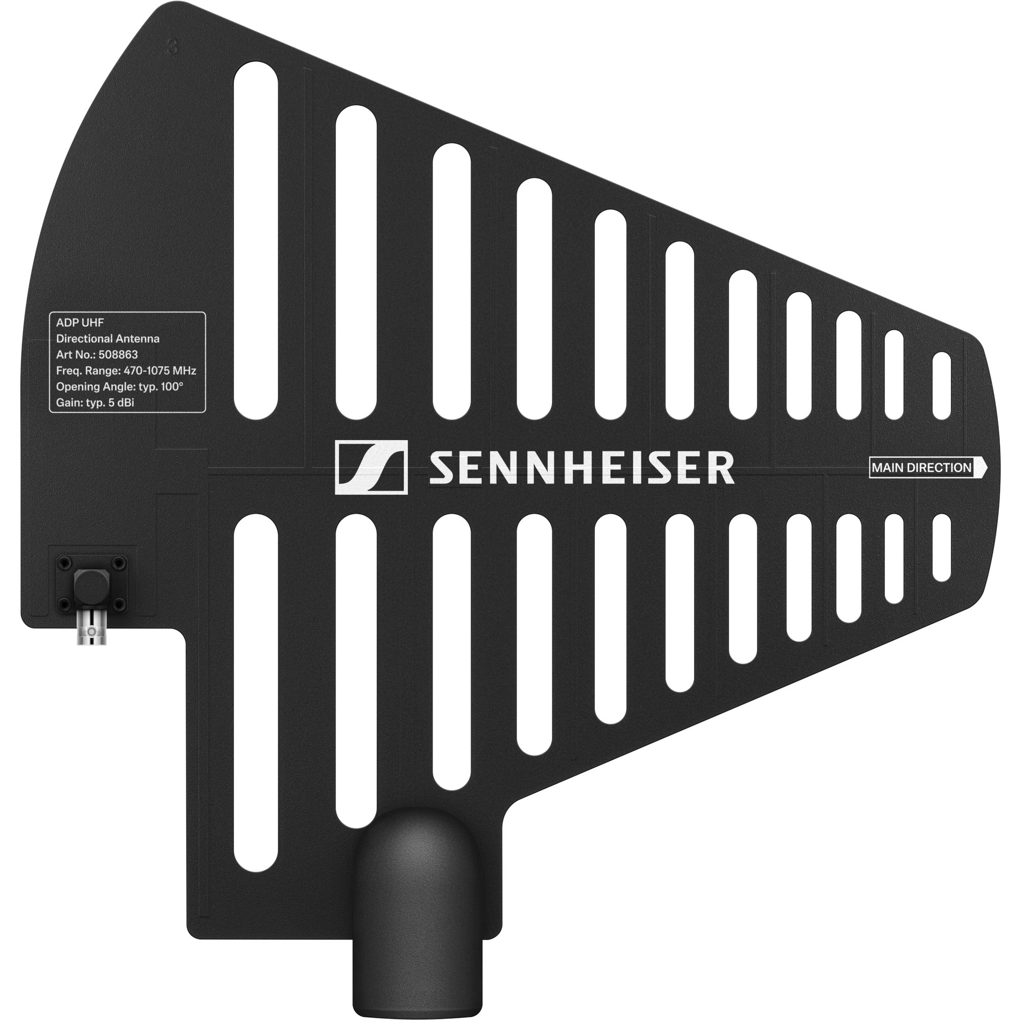 Sennheiser 4 x EW-D SK Base Set R1-6 + EW-D ASA + 2 x ADP UHF draadloos beltpack systeem (520-576 MHz)