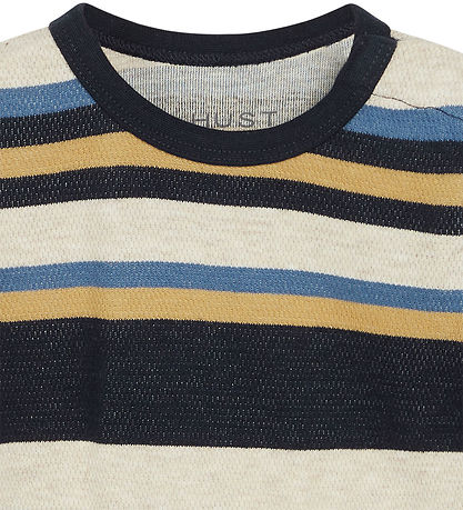 Hust and Claire Body L/æ - Buster - Navy m. Streifen