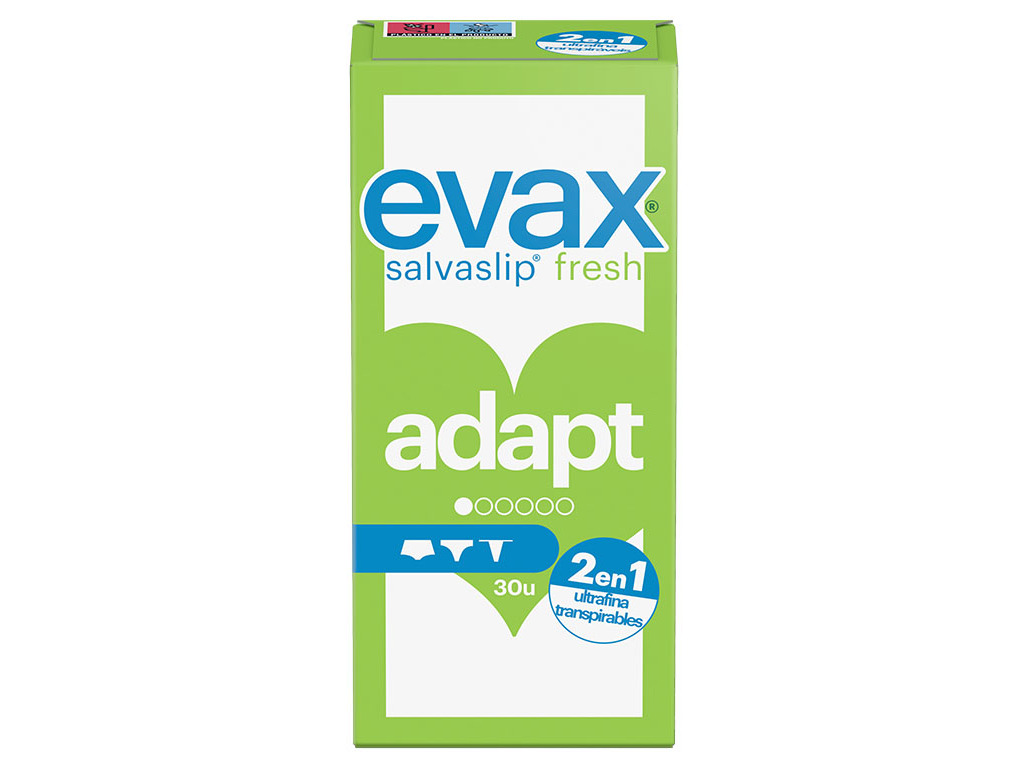 PENSOS DIÁRIOS SALVASLIP ADAPT EVAX 30 UN