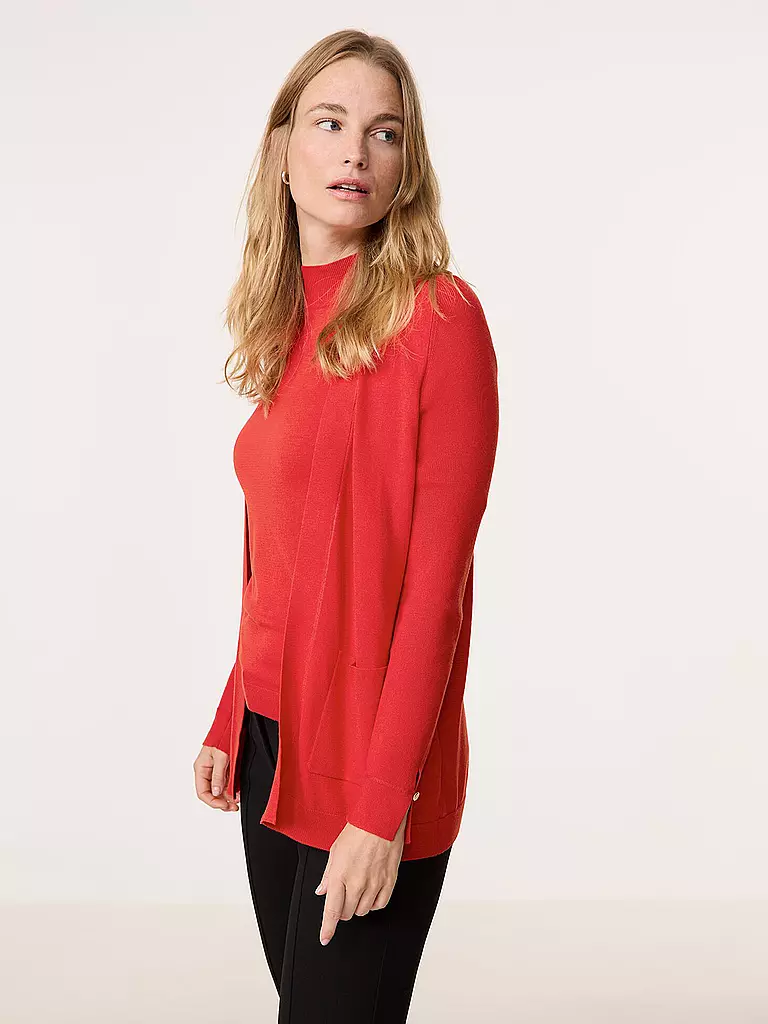 GERRY WEBER Strickjacke rot
