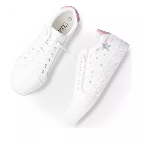 Baskets BLANC LITTLE LOLITA