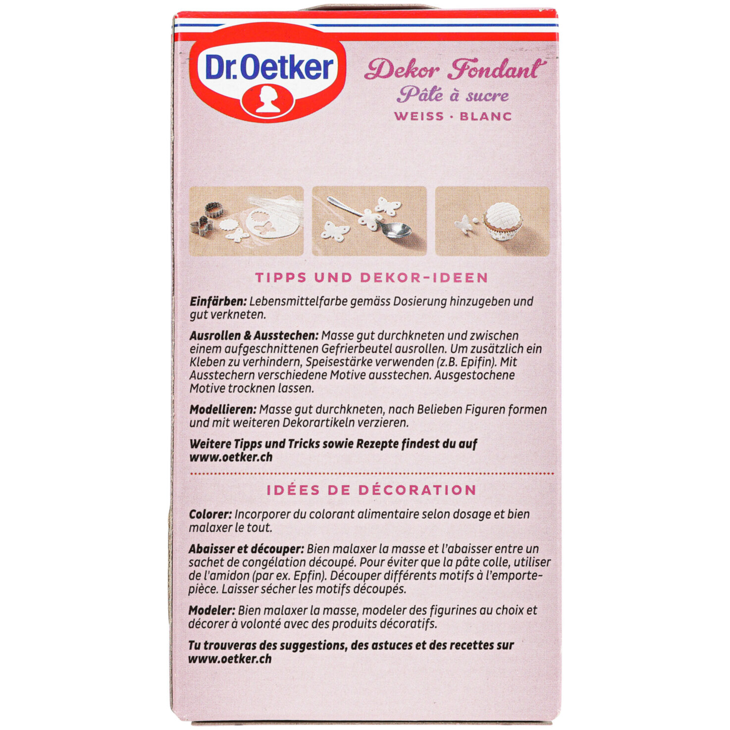 Dr.Oetker Dekor Fondant weiss