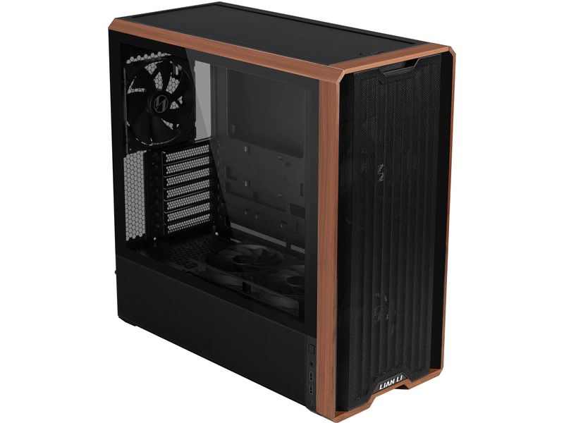 Lian Li PC-Gehäuse LANCOOL 217 TG Vielseitig einsetzbarer Midi-Tower mit Sichtfenster