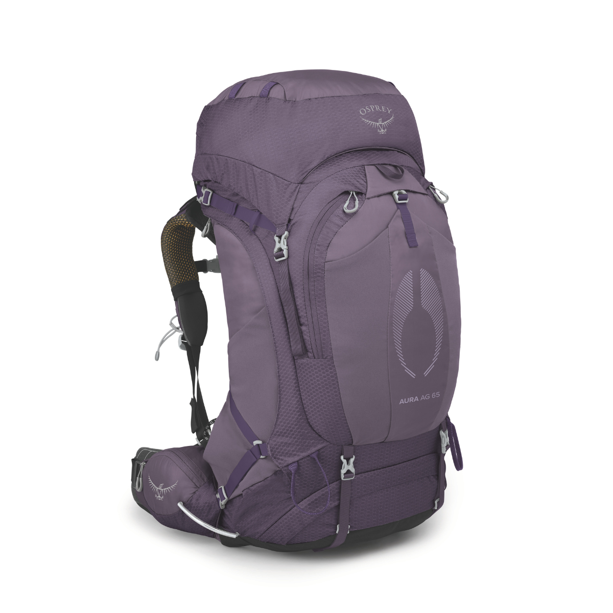 Osprey Aura AG 65 L vandrerygsæk, dame (Enchantment Purple) - Spejder Sport