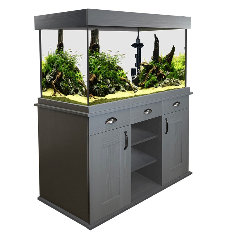 Kit para aquário Fluval Shaker 160 L, cinza