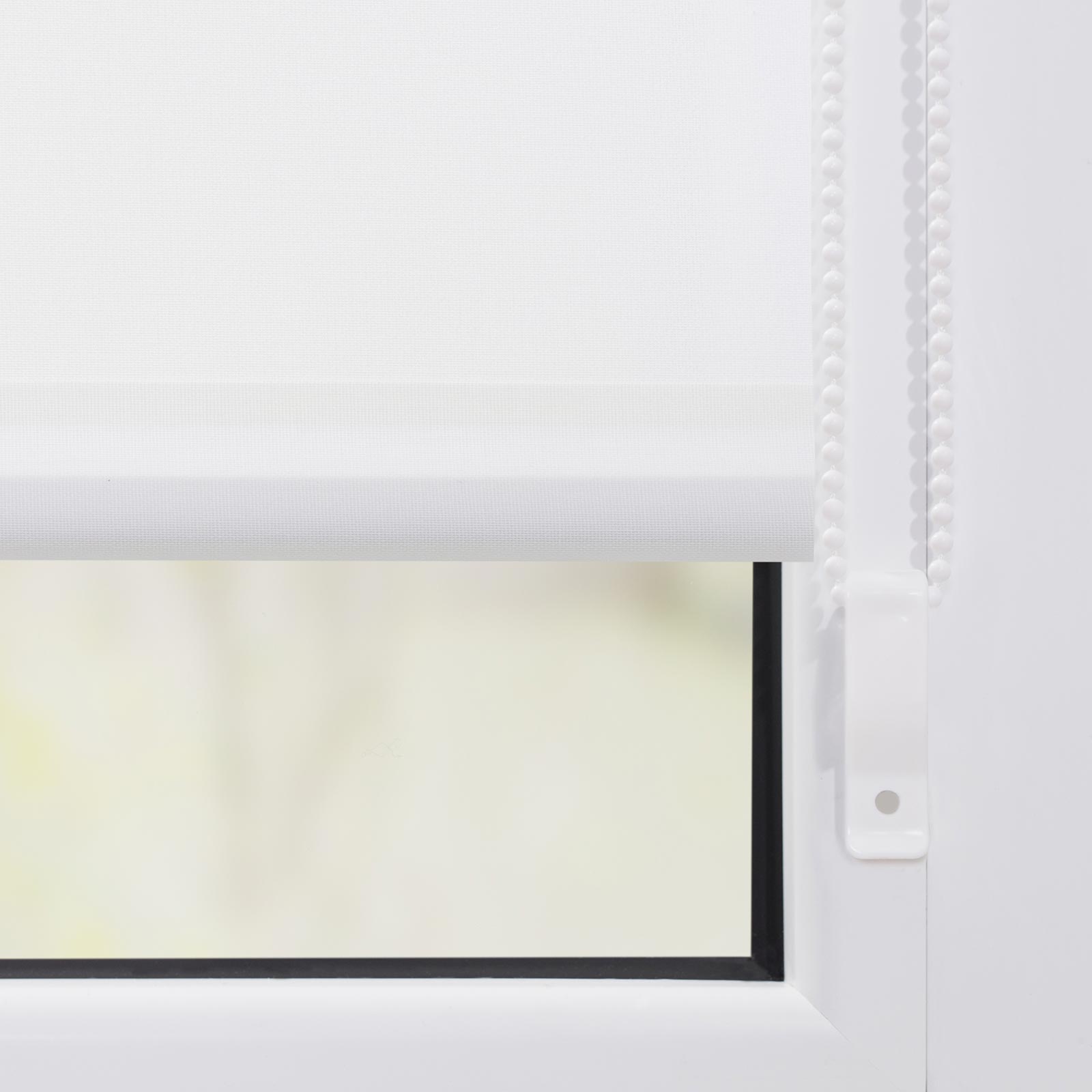 LICHTBLICK Rollo Klemmfix HOLZSTAPEL - braun - 45x150 cm