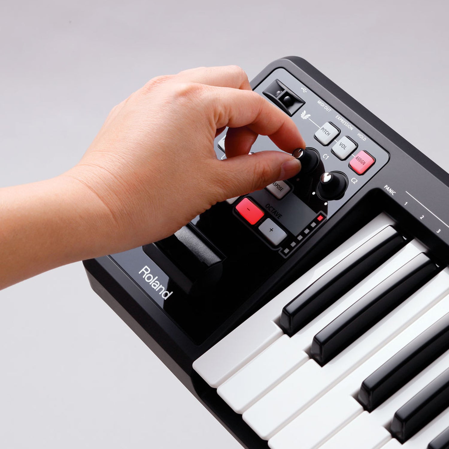 Roland A-49BK Midi-keyboard zwart