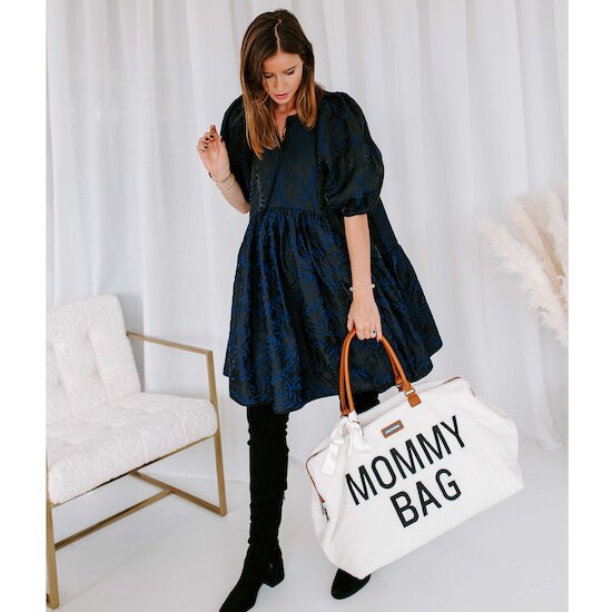 Sac à langer Mommy Bag   Teddy écru        de               Childhome