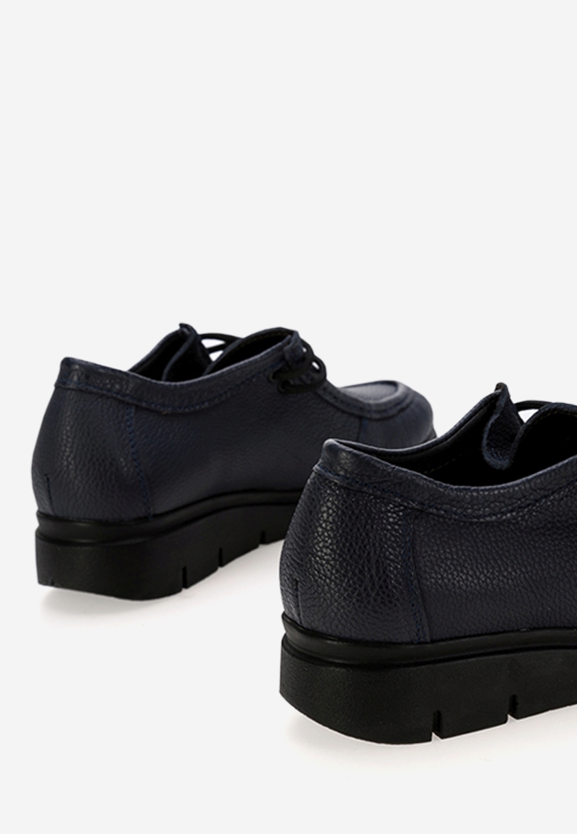Chaussures casual femme en cuir bleus Osuna