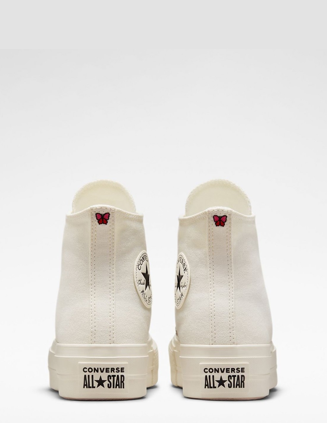 converse Sneakers compensées Femme ctas lift hi blanc