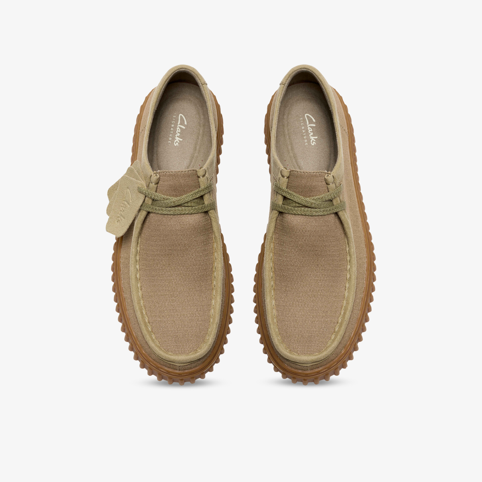 Clarks Torhill Lo Herren Schnürer braun