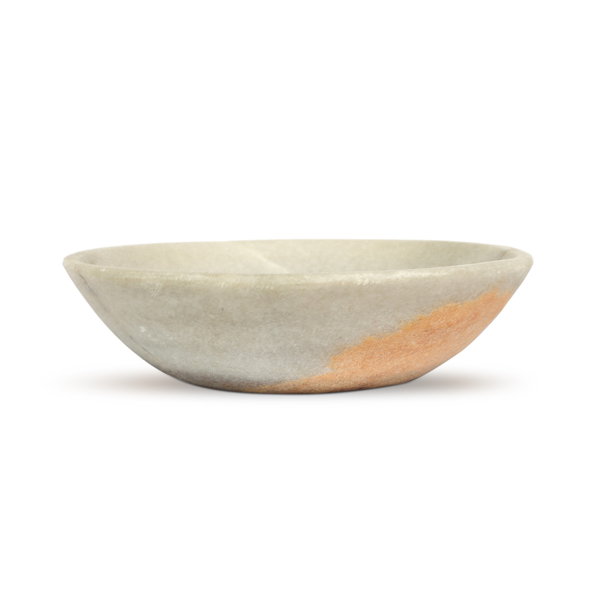 Marmorschale, natur, Ø 16 cm, H 5 cm von fischer's lagerhaus