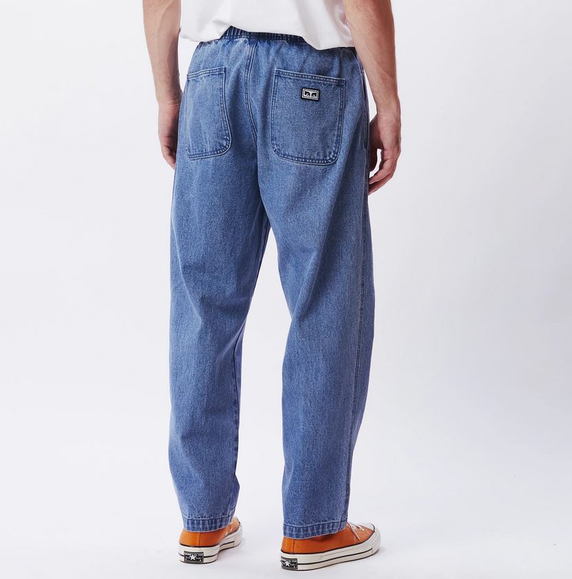 Obey Easy Denim Pant Faded Black