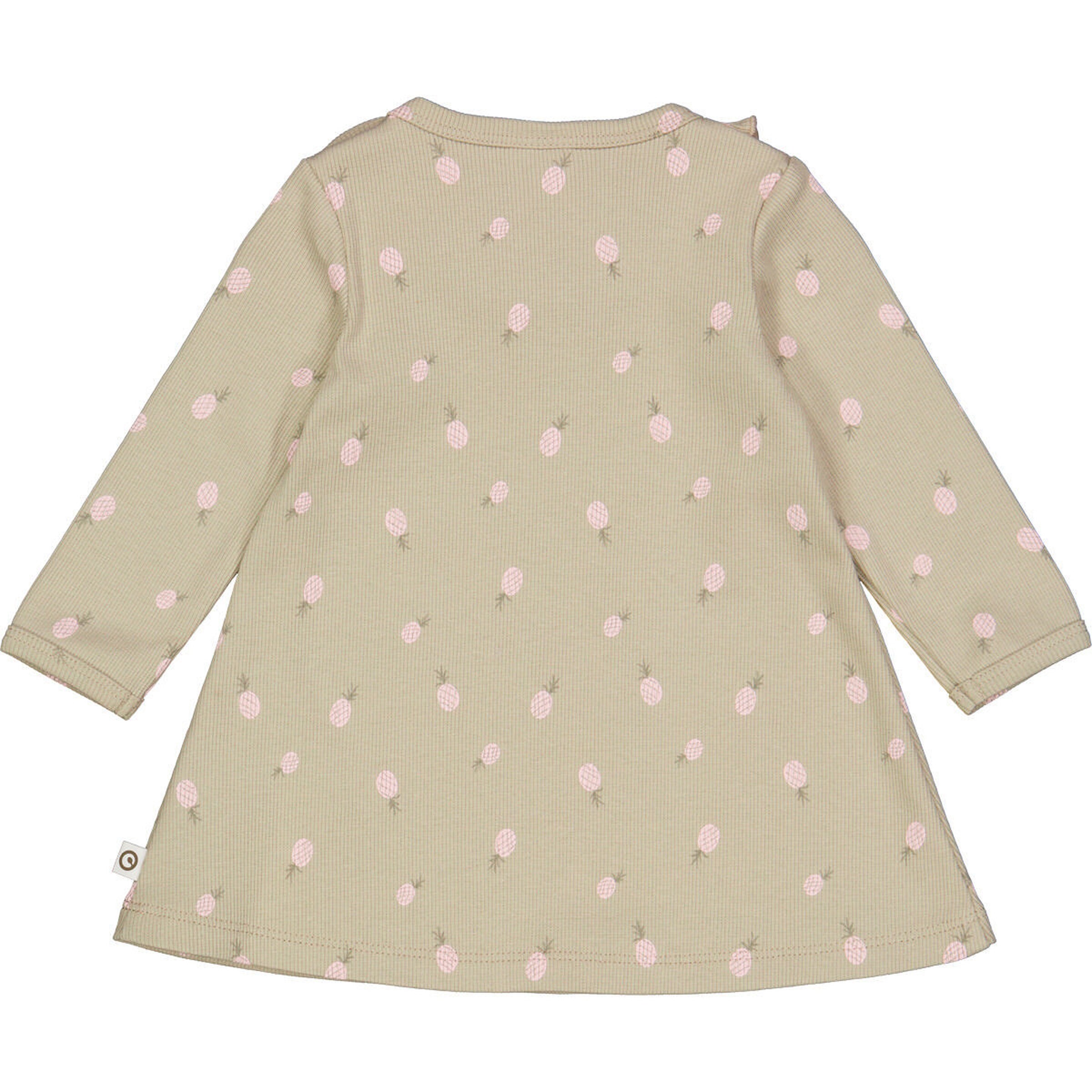Müsli Set aus Babykleid und Babyleggings Soft green/ Poetry green/ Mary