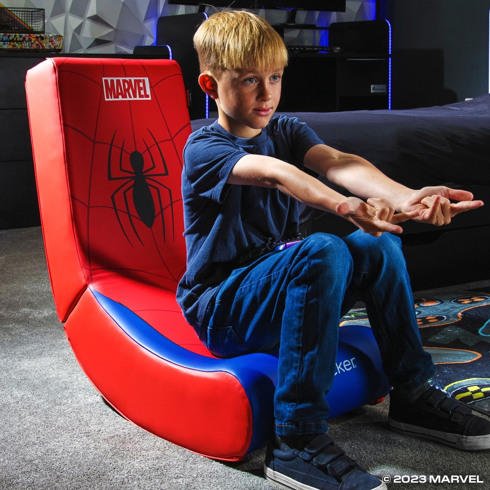Rocker Marvel Icon Spider-Man Bodenschaukel-Gaming-Stuhl