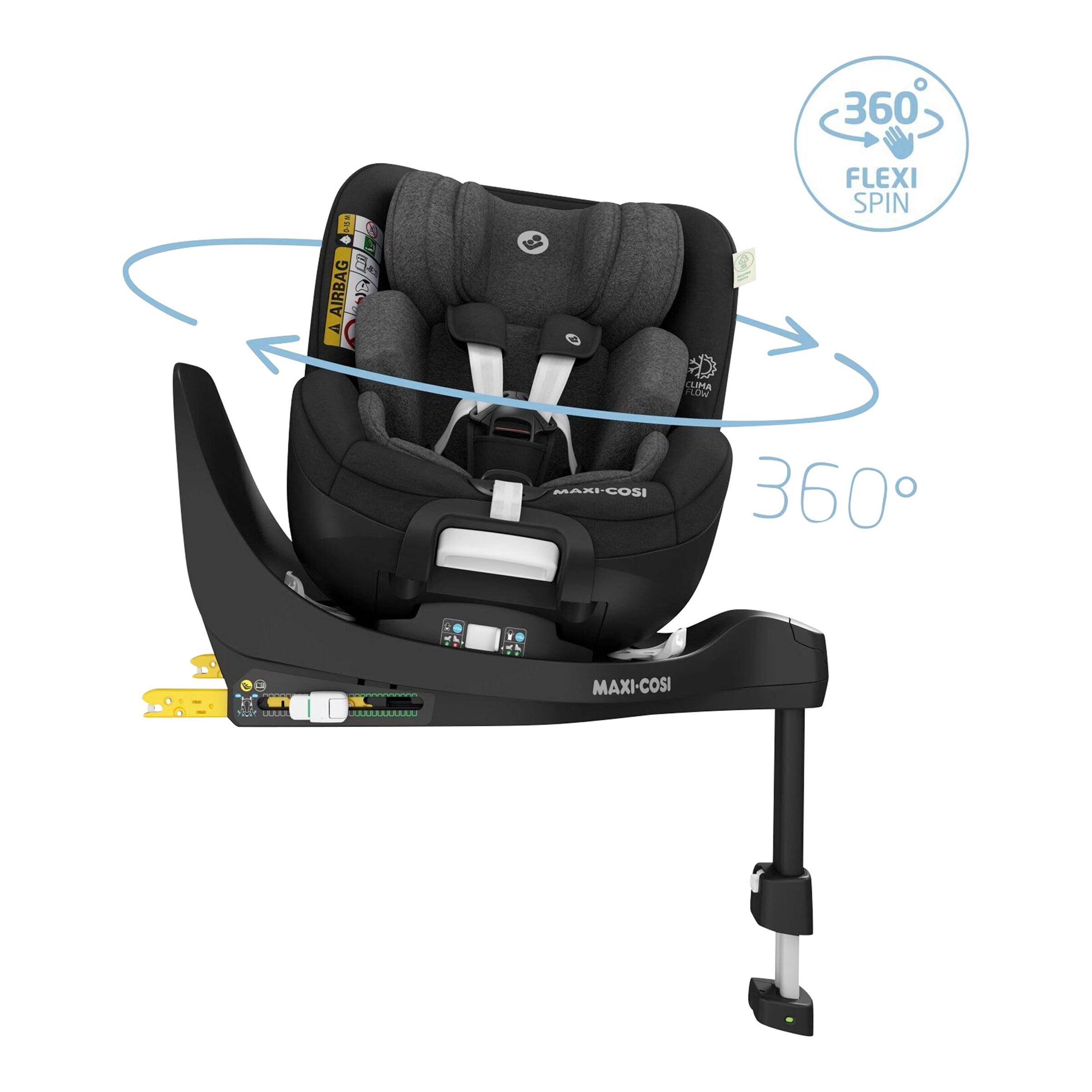 Maxi-Cosi Kindersitz Mica Pro Eco i-Size authentic black