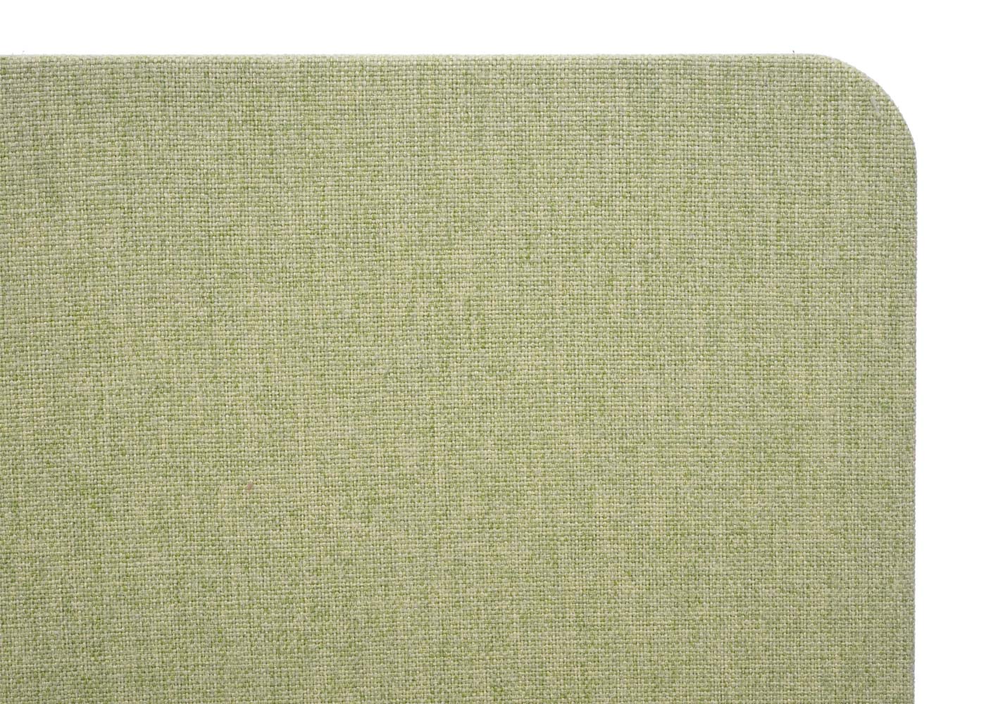 Akustik-Tischtrennwand MCW-G75, Büro-Sichtschutz Schreibtisch Pinnwand, doppelwandig Stoff/Textil ~ 60x140cm grün