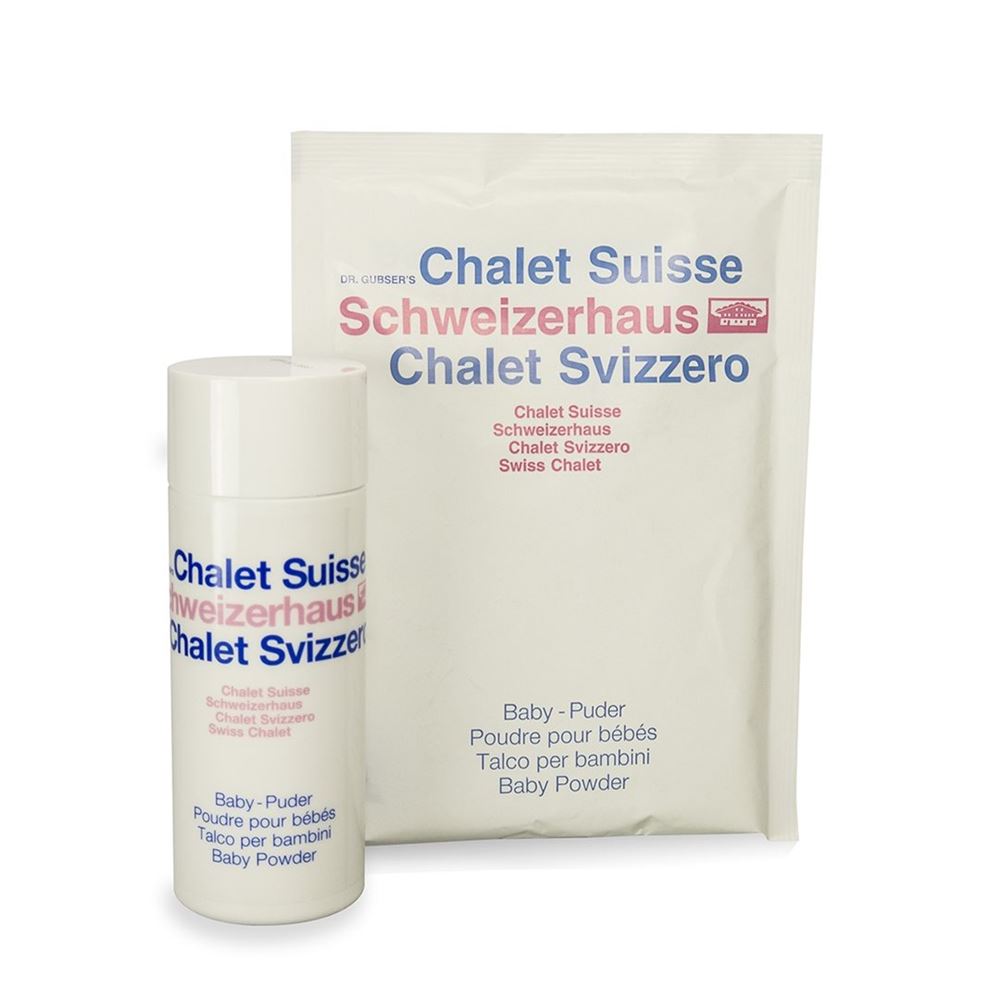 CHALET SUISSE Baby Puder<br>150 g, Beutel, Pulver