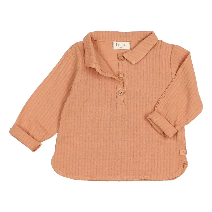 Búho Chemise Gaze de Coton Bio | Rouille