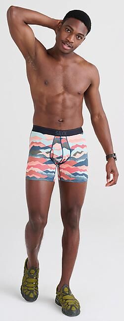 SAXX UNDERWEAR - QUEST QUICK DRY MESH BOXER BRIEF FLY