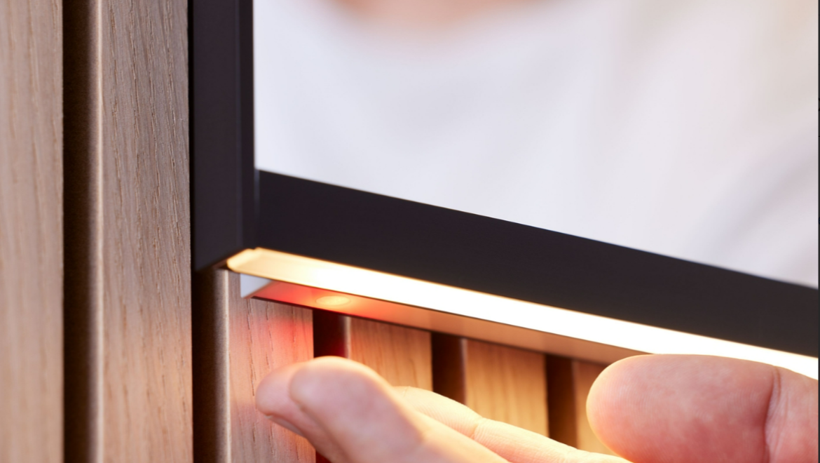 Geberit Option spiegel met verlichting 40x70cm aluminium