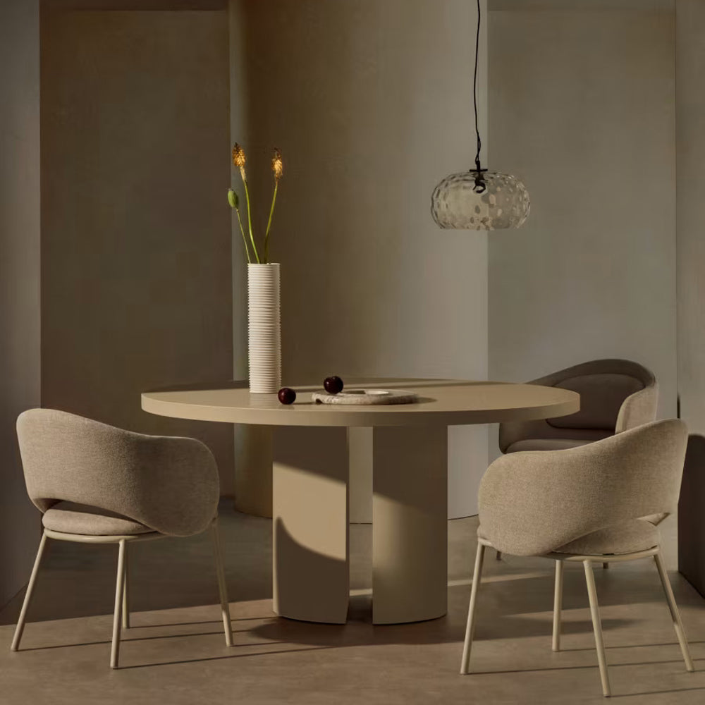 Kave Home Nealy Eettafel Ã 150 cm - Ecru