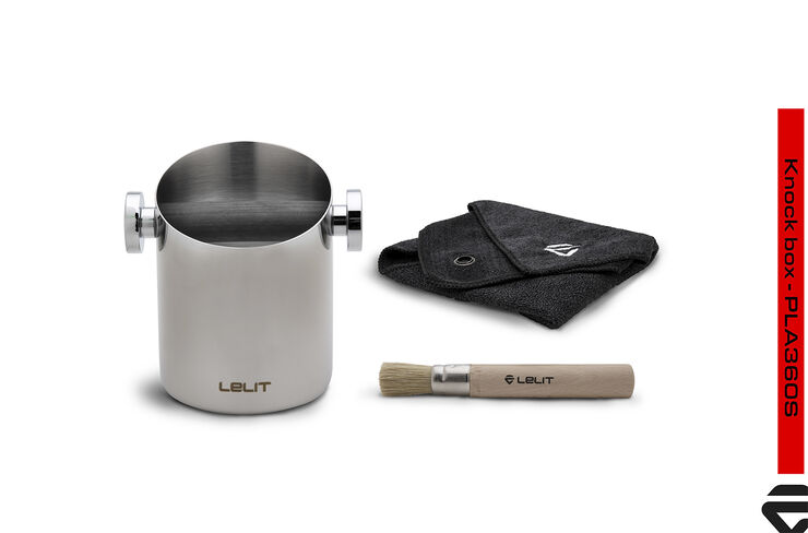 Lelit T-LELIT KNOCK BOX FOR 10 GROUNDS Steel