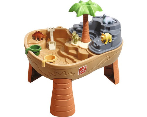Zand- en watertafel Step2 Dino 84x75x76 cm bruin