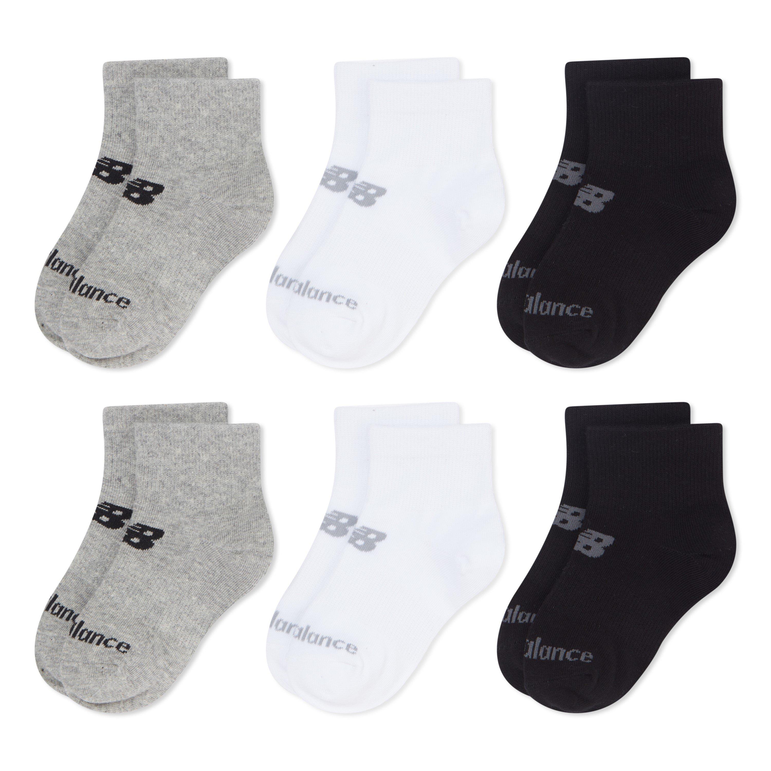 New Balance NB 6 Pack Ankle Socks Unisex Juniors